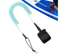 Wakeboard Wakeboard - Correa de seguridad de 118,1 pulgadas | Quick Release Swivel Connector Adjustable Surf Leash | Secure Wakeboard Tow Rope for Adult Child. TPU Stainless Steel Nylon, 160 g.