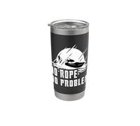 Wakeboarder y wakeboard vintage sin cuerda, no hay problema Vaso térmico de acero inoxidable de doble pared