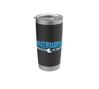 Wakeboarding Hacer que los viejos se sientan jóvenes otra vez Wakeboarder Vaso térmico de acero inoxidable de doble pared