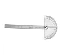 Wakects 0-180 Grados Protactor Regla Angle Finder Herramienta de Medición de Acero Inoxidable con Marcas Claras para la Arquitectura de Ingeniería Carpintería