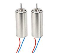 Wakects 2 Piezas 8520 Motor Copa Hueca 8.5x20mm 3~5V 0.15A Quadcopter Motor de Drone Inalámbrico Ligero de Alta Potencia para Drones RC y Cuadricópteros