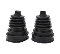 Wakects 2 Piezas CV Botas de Silicona Universal de Velocidad Constante Juego de Botas de Junta de Eje de Transmisión Flexible Cubierta de Arranque para Juntas CV de Coche Cabezas de Bola Extremos de