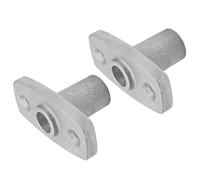 Wakects 2pcs Tope de Bloqueo de Montaje, Soporte de Bloqueo de Remo, Soporte de Forma T para Barcos, Retención Segura Universal con Estos Enchufes de Lock de Rada de Montaje, Instalación Fácil de