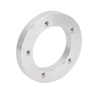 Wakects Adaptador DE Tanque DE Adaptador DE Nivel DE Inserto DE Soldadura DE Aleación Mecanizada CNC Rosca Hembra 1.75in DI 2.94in DE con Paso DE Tornillo 10-32 para Parte del Tanque