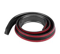 Wakects Alerón Trasero para Maletero, Adhesivo de Goma Suave de Fibra de Carbono, Protección Duradera para la Mayoría de los Coches, Fácil Instalación (4,5 CM)