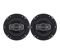 Wakects Altavoces Coaxiales para Auto, 6 Pulgadas, 4 Vías, 600W, Audio de Rango Completo, Imanes Grado N38