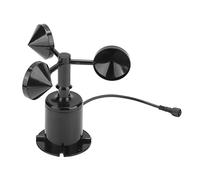 Wakects Anemómetro del Sensor de Velocidad del Viento, Aplicación Versátil, Medición de Alto Rendimiento, Diseño Avanzado, con Rodamientos Importados, Precisión de 0-70 M/s, Interferencia