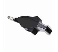 Wakects Árbitro de Silbato de Silbato Sports Survival Shistle Loud Clear Dolphin Forma con Cordón para Baloncesto Fútbol Fútbol de Emergencia Lecciones de Educación Física (Black)