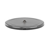 Wakects Base de Carga para Altavoz Portátil, Base de Carga de Aleación de Aluminio ABS con Cable Tipo C, Plug and Play 5V 2A, Puerto USB Adicional, para UE Boom 3 Megaboom 3 Home Office Travel