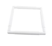 Wakects Bastidor de Bordado, Bastidor Rectangular de Madera para Acolchado, para Acolchado a Mano, de Punto de Cruz para Bordado, de Punto de Cruz y Bo (27.9*27.9CM)