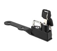Wakects Bloqueo de Bloqueo de Casco de Motocicleta Lock de Casco de Aleación de Aluminio Universal para MT-10 2016-2018 FZ-10 2016-2017 con 2 Teclas Seguridad Antihorable Compacta Antirrobo