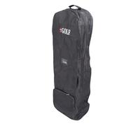 Wakects Bolsa de Viaje de Golf con Rueda, Tela Oxford 600D, Funda para Bolsa de Golf, Bolsa de Viaje Plegable Portátil con Bolsillo de Almacenamiento para Aerolíneas Voladoras, Color Negro