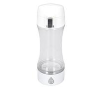 Wakects Botella de Agua de Hidrógeno de 380 Ml, Ionizador de Agua de Hidrógeno Portátil con Alta Concentración de H2 para Salud y Bienestar