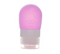 Wakects Botella de Viaje de Silicona, Contenedor de Almacenamiento de Cosméticos Portátil con Diseño de Boca Ancha, Sellado Antigoteo para champú, Gel de Ducha, Desinfectante de Manos (PURPLE)