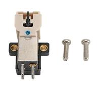 Wakects Cartucho para Puntero, Sonido, Medio Cono de Taladro, Blanco, Puntero para Fonógrafo Profesional, Grabación Precisa, Absorción de Impactos para Cartucho para Tocadiscos