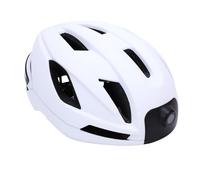 Wakects Casco de Bicicleta Inteligente con Cámara, Casco de Ciclismo Bluetooth con Grabadora de Vídeo HD 1080P, Luz Trasera Gran Angular de 170° para Seguridad en Bicicleta de Carretera (White)