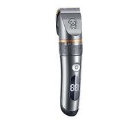 Wakects Cat Machine Ferris Quiet, Cortador de Cabello Animal para Gatos Cortador de Cabello Más Tranquilo 5 Velocidades con una Cuchilla de Cerámica Impermeable de Batería LED para