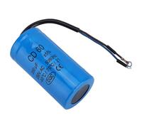 Wakects Condensador de Funcionamiento CD60, Película de Polipropileno Metalizado, 200 UF 250 V CA, Perfecto para Compresores de Aire y Motores Monofásicos