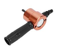 Wakects Cortadora de Chapa de Doble Cabeza, Nibbler Metálico para Taladro, Accesorio Eléctrico con Ergonómico para Corte Recto y Curvo en Reparación Automotriz