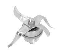 Wakects Cuchillo Batidor Cuchillo de Acero Inoxidable con 3 Lingas Y Junta para Robot de Cocina Accesorio de Recambio Thermomix 3300