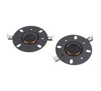 Wakects Diafragma de Tweeter Bobina de Voz de Tweeter de Repuesto de Poliéster 25,5 Mm 5,4 Ohmios Diseño de Cúpula de Marco de 64 Mm para Bocina de Altavoz de de 4 Pulgadas Reparación de Bricolaje y