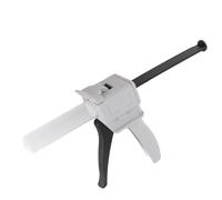 Wakects Dispensador Pistola de Pegamento Aplicador de Adhesivo Termofusible Pistola de Jeringa de Adhesivo Manual 30ml de Tubo Único Ergonómico y Ligero con Plásticos de Ingeniería y