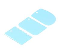 Wakects Espátula de Pastel, Portátil y Conveniente Crema de Crema para Hornear Herramienta de Cocción de Cocina para Hornear para, Ideal para Pizza, Masa, Pan (BLUE)