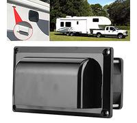Wakects Extractor de Aire 12V 25W, Ventilador de Extracción Lateral para Caravana, Remolque, RV, Barco Marino, Yate, Negro, 123 x 163 mm