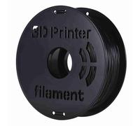 Wakects Filamento de TPU Flexible de 1.75 Mm, Carrete de 1 Kg para Impresoras 3D con Precisión Dimensional +/- 0.02 Mm 195 ° C-245 ° C Rango de Temperatura de Impresión (BLACK)