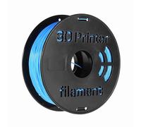 Wakects Filamento de TPU Flexible de 1.75 Mm, Carrete de 1 Kg para Impresoras 3D con Precisión Dimensional +/- 0.02 Mm 195 ° C-245 ° C Rango de Temperatura de Impresión (azul claro)