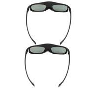 Wakects Gafas 3D para, Lentes LCD de Obturador Activo 144Hz for | Compatible con Proyectores DLP y LCD para PC, 144Hz, Batería de 80mA, Negro
