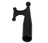 Wakects Gancho para Barco Gancho de Amarre de Nailon Nylon Negro 20 Cm Enchufe Cónico de 7,87 Pulgadas Se Adapta a Poste de 1 Pulgada para Atracar, Lanzar, Amarrar y Recuperar en Balsa de Kayak para
