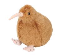 Wakects Juguete de Peluche de Pájaro Kiwi, Muñeco de Peluche Realista de 7,9 Pulgadas, Suave y Esponjoso con Cara Linda y Materiales Seguros, Regalo para Niños, Adultos, Amigos, San (Brown)