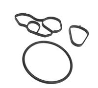 Wakects Junta de Carcasa de Filtro de Aceite 11428643758 Kit de Sello de | Sello de Enfriador de Aceite, Goma Resistente Al Calor, Prevención de Fugas del Motor, Ajuste Directo, Compatible con Mini