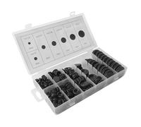 Wakects Kit de Arandela de Goma, Material de Surtido de Tamaño versátil. 170pcs para Botes de Vehículos Recreativos Automotrices, Almacenamiento Conveniente, Instalación Fácil y Ajuste Seguro con