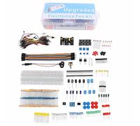 Wakects Kit de Componentes Electrónicos, Surtido de Inicio con Módulo de Diodo de Condensador de Resistencia de Placa de Prueba para Experimentos de Programación de Placa de Desarrollo R3