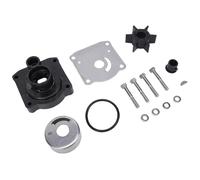 Wakects Kit de Impulsor de Bomba de Agua, Repuesto de Acero Inoxidable ABS para Motor F25 C30 25 30 2/4 Tiempos 1993-2019