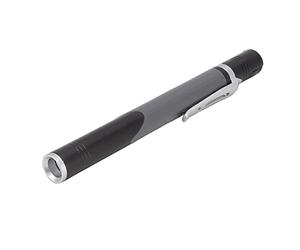 Wakects Linterna de Pluma ABS LED Linterna USB Recargable 3 Modos de Luz Blanco Cálido Rojo SOS con Clip 260mAh 5.8in para Reparación Hospital Oral Oído Nariz Garganta Examen (BLACK)