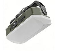 Wakects Luz para Tienda de Campaña, Linterna de Camping Recargable de Plástico con Atenuación Continua de 500 Lúmenes, Base Magnética, Luz de Emergencia Portátil de 4000 MAh para Trabajo en Tienda