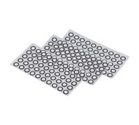 Wakects Marcadores de Punto de Referencia de Escaneo 3D, Marcadores de Reflexión Difusa PET 6 Mm ID 10 Mm OD 150 Piezas para Seguimiento de Escáner 3D Inspección de Metrología de Ingeniería Inversa