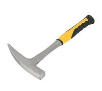 Wakects Martillo de Albañil, Cabeza Tipo Pico, Acero Al Carbono, 30 a 34 | Acero Alto Carbono Tratado Térmicamente, de Goma, para Geología, Dureza, Ladrillo y Albañilería