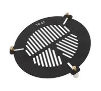 Wakects Máscara de Enfoque de Telescopio Astronómico, Ayuda de Enfoque de Aluminio Liviano, Diseño de Centrado de 3 Pernos, Se Adapta a un Diámetro de 84-115 Mm para Reflectores y Refractores