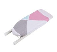 Wakects Mini Tabla de Planchar Mesa de Planchar de Escritorio Plegable Portátil con Cubierta de Algodón Resistente Al Fuego y Marco de Acero para Mangas, Cuellos, Puños, Costura en el Hogar, Viajes