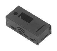 Wakects MMDVM Carcasa para Punto de Acceso Caja para Punto de Acceso de Aleación de Aluminio 73 X 33 X 23 Mm Recorte Preciso Ventana LED Apertura de Antena WiFi para Usuarios de de Digital Zero W