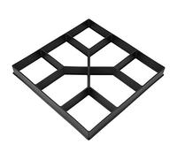 Wakects Molde para pavimento, molde de hormigón para pavimento, para jardín, camino de césped, 40 x 40 cm