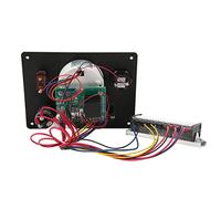 Wakects Panel de Instrumentos para Barcos Panel de Tacómetro Marino de Acero Inoxidable 316L de 0 a 4000 RPM Pantalla Retroiluminada IP67 con Alarmas de Temperatura de Aceite para Yates, Barcos, (#1)