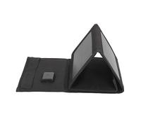 Wakects Panel Solar Portátil, Cargador de Panel Solar USB Plegable, Diseño de Nailon de 12 W 5 V con hasta un 20% de Conversión, Resistente Al Agua y Ligero para Acampar, Senderismo, Viajes,