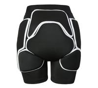 Wakects Pantalones Cortos Acolchados con Protección 3D, Acolchado de EVA, Diseño Cómodo, Ajuste sin Rozaduras para Esquiar, Hacer Snowboard y Actividades Al Aire (L)