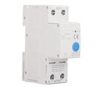 Wakects para Disyuntor Inteligente 2P 63A Control Remoto Disyuntor Interruptor PC Latón AC230V Medición Control de Aplicación de Voz para Uso en Casa Oficina Granja