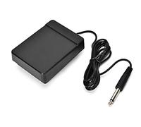 Wakects Pedal de Sostenido, para Teclado, Piano, Pedal para Piano Eléctrico con Estructura Posterior Al Paso, Cable de 1,6 M, Material ABS, Almohadillas de Silicona Antideslizantes